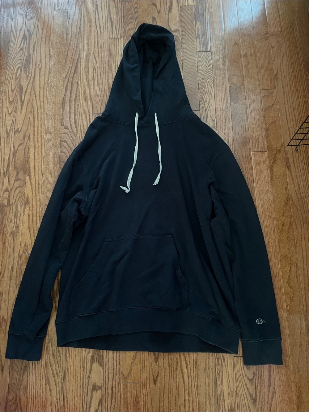 Champion x Rick Owens Black Hoodie Men’s Sz XL